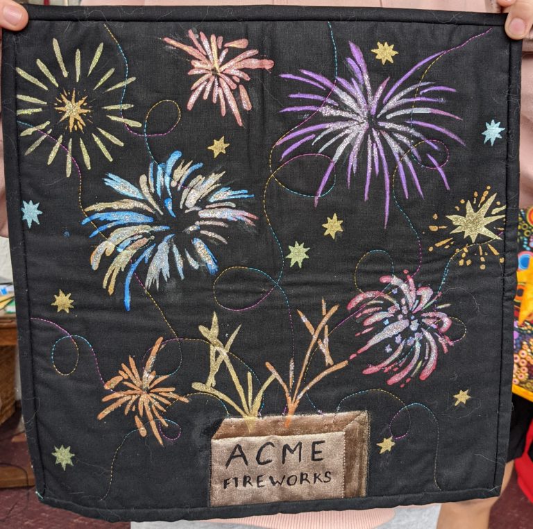 Pam Johnson's Fabric Fireworks